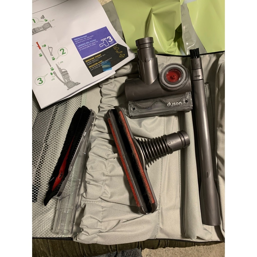 TOOLS ONLY Dyson DC65 Vacuum‎ Cleaner Tool Attachments Set with Manual and Bag